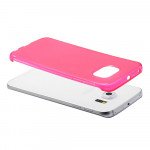 Wholesale Samsung Galaxy S6 Edge TPU Gel Soft Case (Hot Pink)